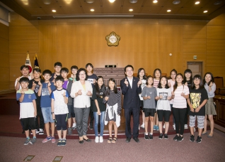 장안초등학교 의회 체험활동